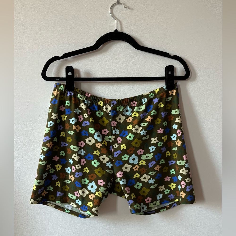 Sandy Liang Jojo bike shorts Stickers print size L - Picture 3 of 6